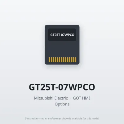 GT25T-07WPCO Mitsubishi GOT HMI Option