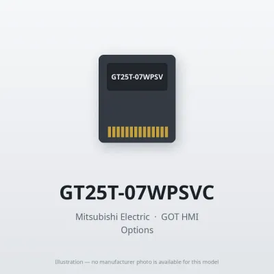 GT25T-07WPSVC Mitsubishi GOT HMI Option