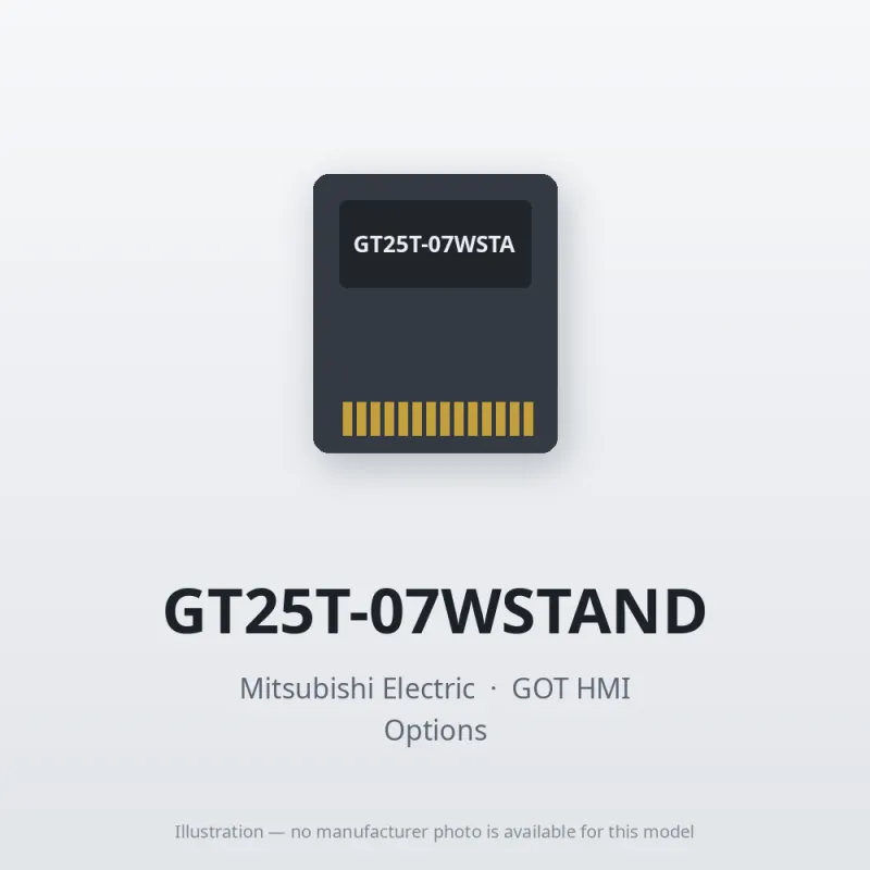 GT25T-07WSTAND Mitsubishi GOT HMI Option