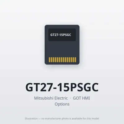 GT27-15PSGC Mitsubishi GOT HMI Option