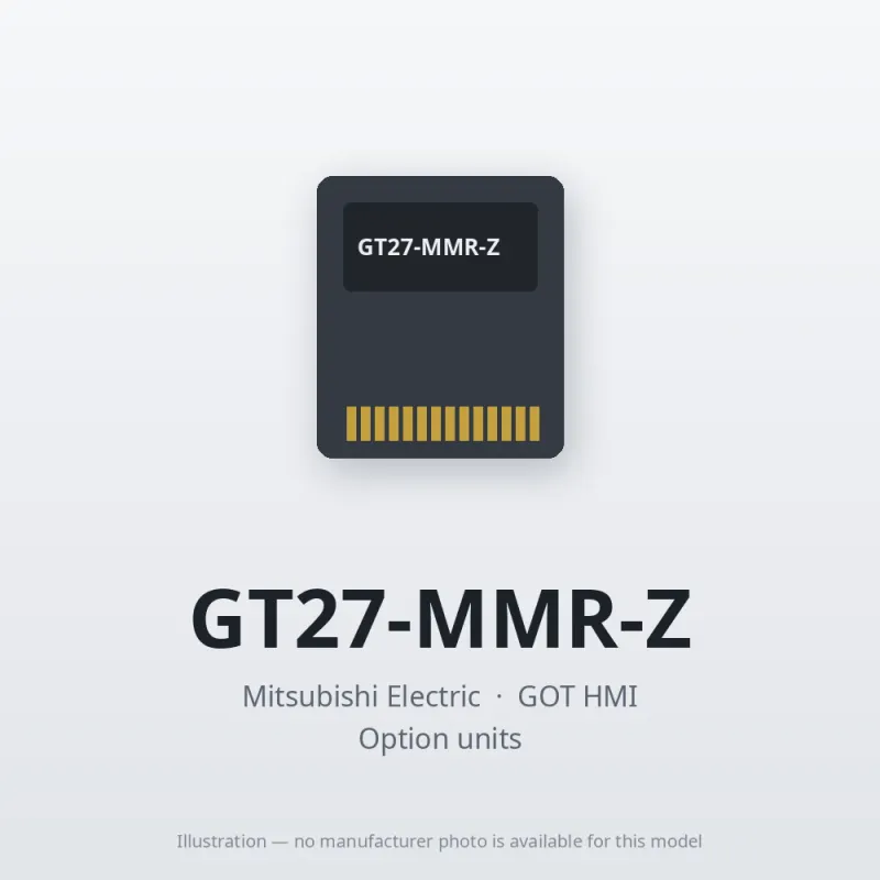 GT27-MMR-Z Mitsubishi GOT HMI Option unit