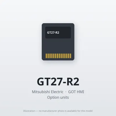 GT27-R2 Mitsubishi GOT HMI Option unit