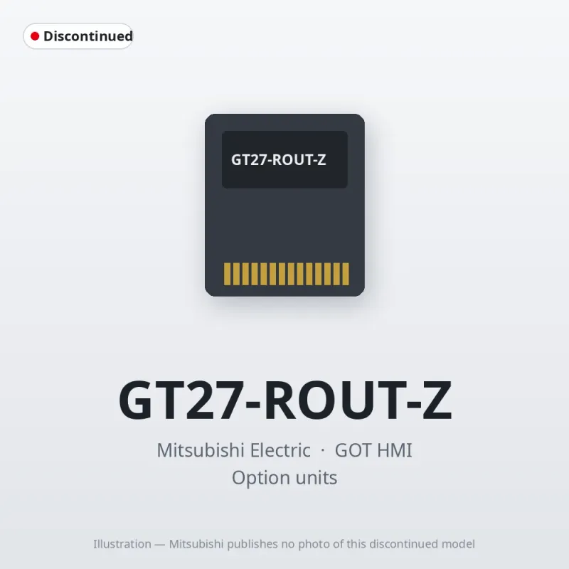 GT27-ROUT-Z Mitsubishi GOT HMI Option unit