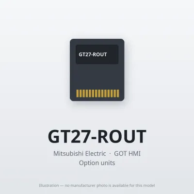 GT27-ROUT Mitsubishi GOT HMI Option unit
