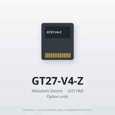 GT27-V4-Z Mitsubishi GOT HMI Option unit
