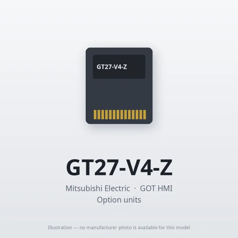 GT27-V4-Z Mitsubishi GOT HMI Option unit