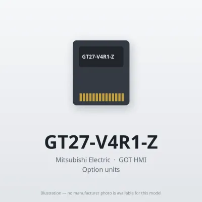 GT27-V4R1-Z Mitsubishi GOT HMI Option unit