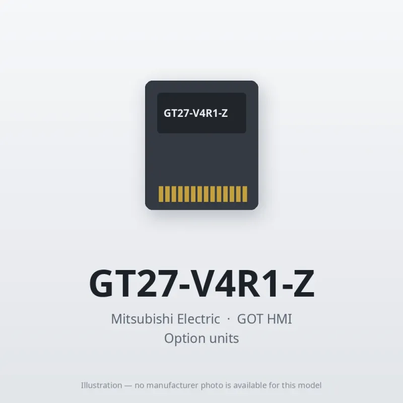 GT27-V4R1-Z Mitsubishi GOT HMI Option unit