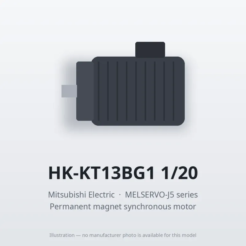 HK-KT13BG1 1/20 Mitsubishi MELSERVO servo MELSERVO-J5 series