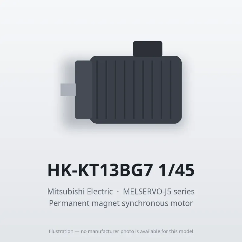 HK-KT13BG7 1/45 Mitsubishi MELSERVO servo MELSERVO-J5 series