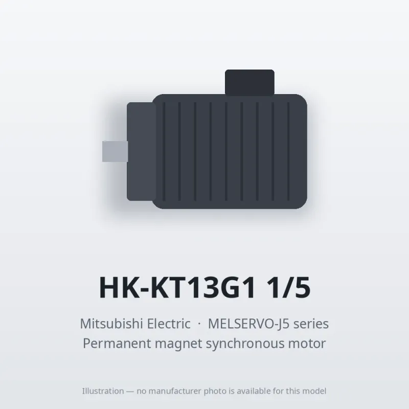 HK-KT13G1 1/5 Mitsubishi MELSERVO servo MELSERVO-J5 series