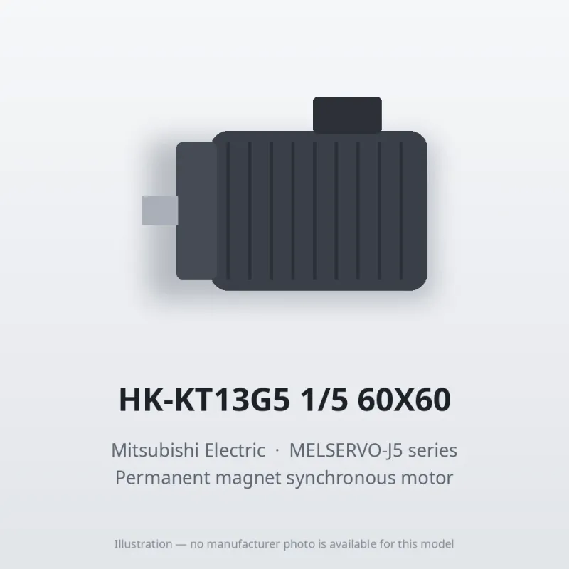 HK-KT13G5 1/5 60X60 Mitsubishi MELSERVO servo MELSERVO-J5 series