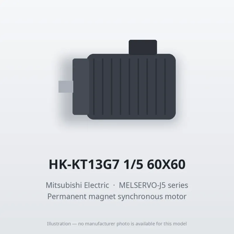 HK-KT13G7 1/5 60X60 Mitsubishi MELSERVO servo MELSERVO-J5 series