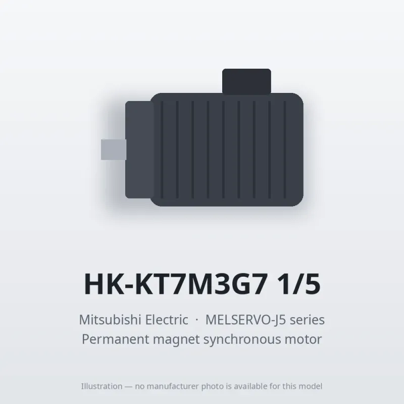 HK-KT7M3G7 1/5 Mitsubishi MELSERVO servo MELSERVO-J5 series