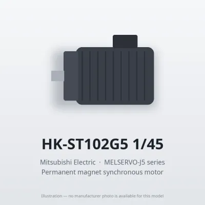 HK-ST102G5 1/45 Mitsubishi MELSERVO servo MELSERVO-J5 series