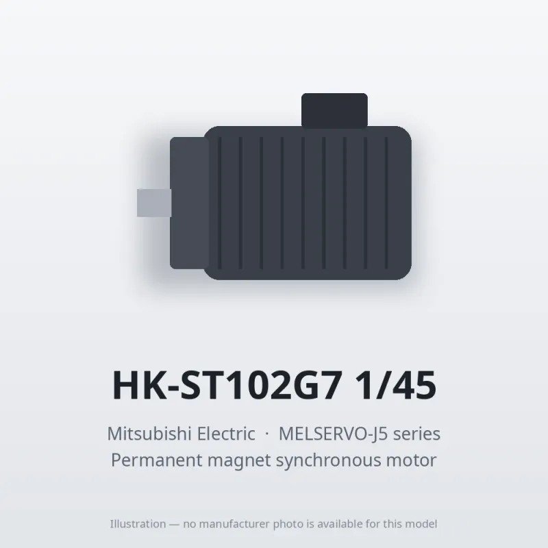 HK-ST102G7 1/45 Mitsubishi MELSERVO servo MELSERVO-J5 series
