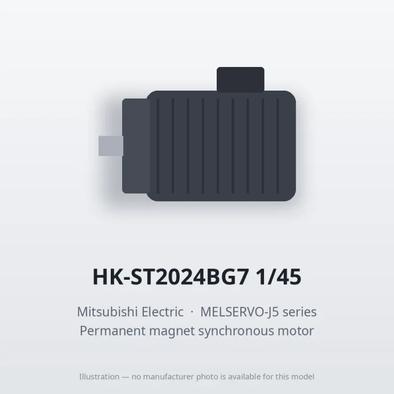 HK-ST2024BG7 1/45 Mitsubishi MELSERVO servo MELSERVO-J5 series