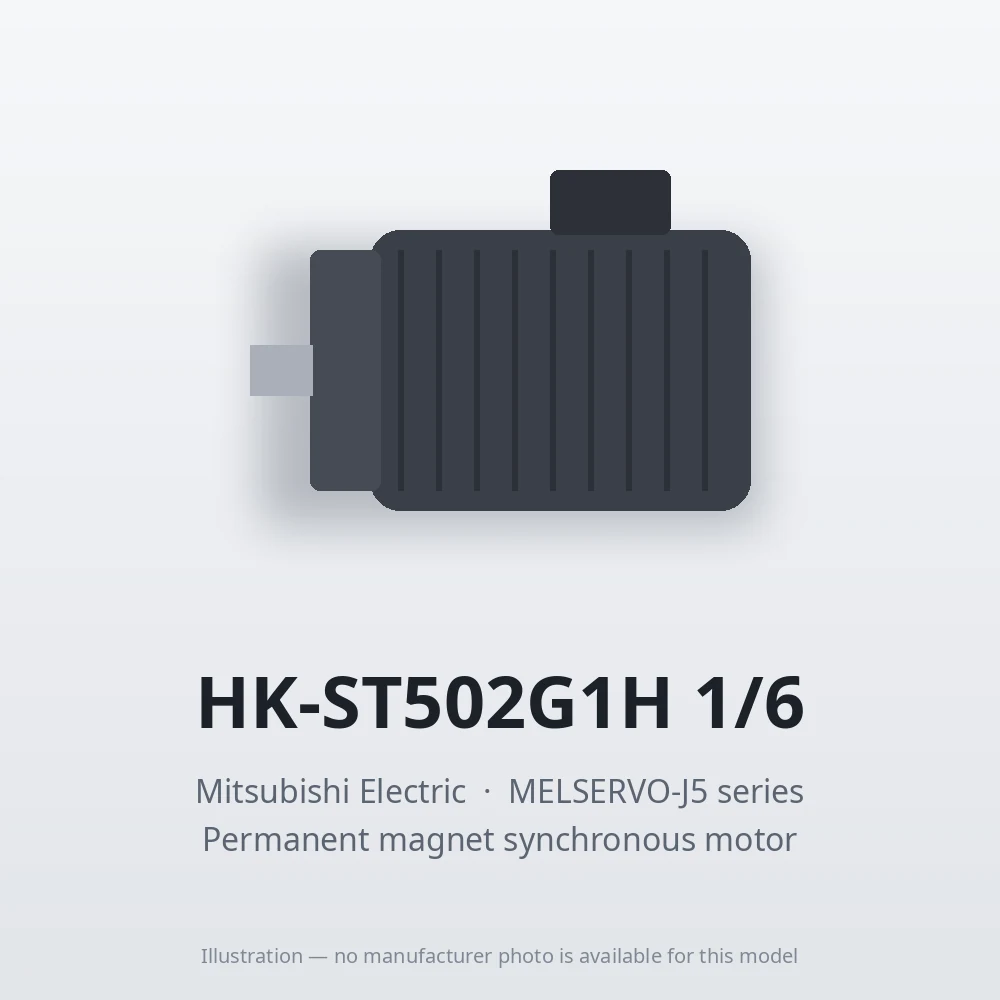 HK-ST502G1H 1/6 Mitsubishi MELSERVO servo MELSERVO-J5 series