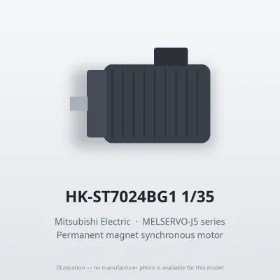 HK-ST7024BG1 1/35 Mitsubishi MELSERVO servo MELSERVO-J5 series