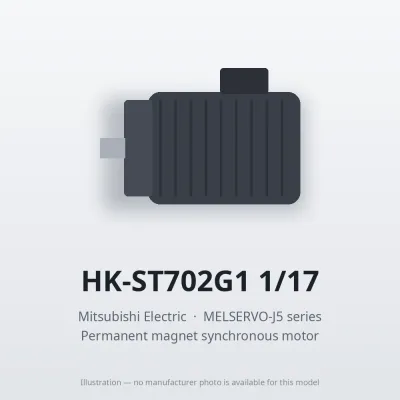 HK-ST702G1 1/17 Mitsubishi MELSERVO servo MELSERVO-J5 series