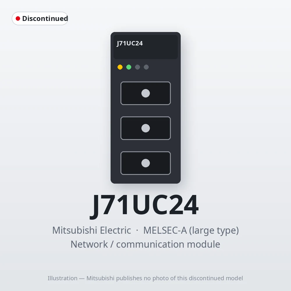 J71UC24 Mitsubishi MELSEC-A Network / communication module