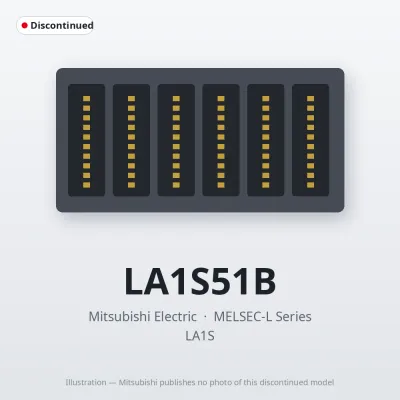 LA1S51B Mitsubishi MELSEC-L Series Extension base