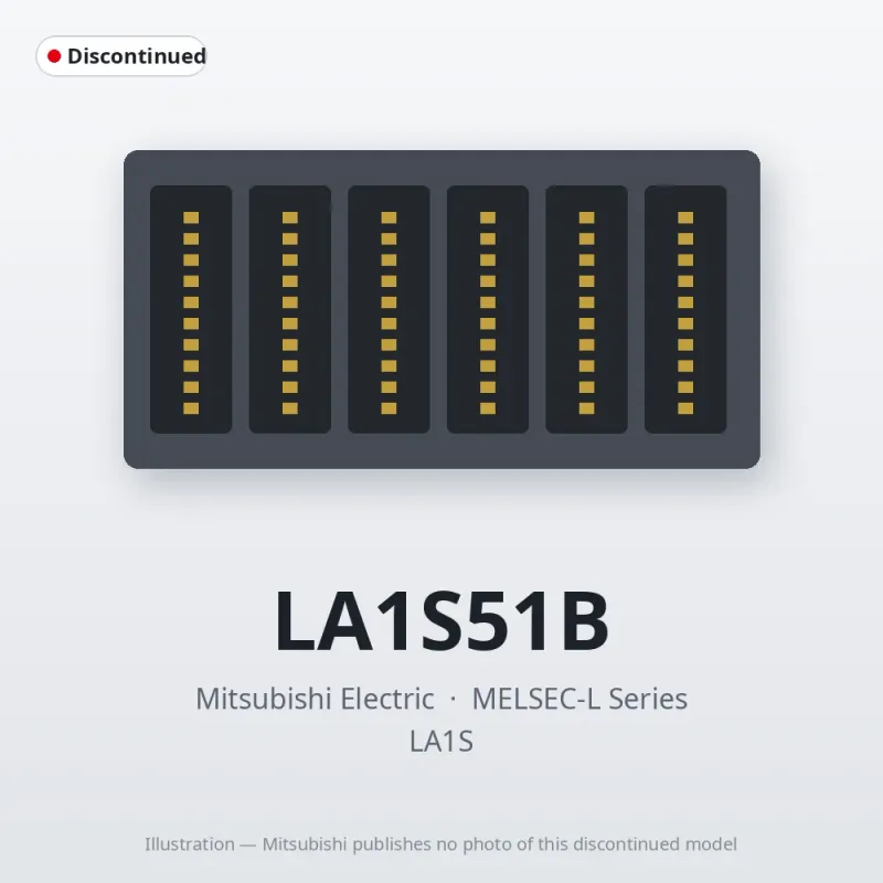 LA1S51B Mitsubishi MELSEC-L Series Extension base