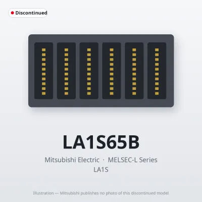 LA1S65B Mitsubishi MELSEC-L Series Extension base