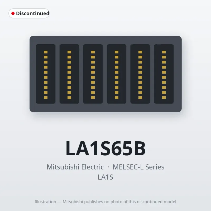 LA1S65B Mitsubishi MELSEC-L Series Extension base
