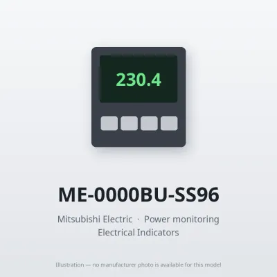 ME-0000BU-SS96 Mitsubishi Power monitoring SD CARD