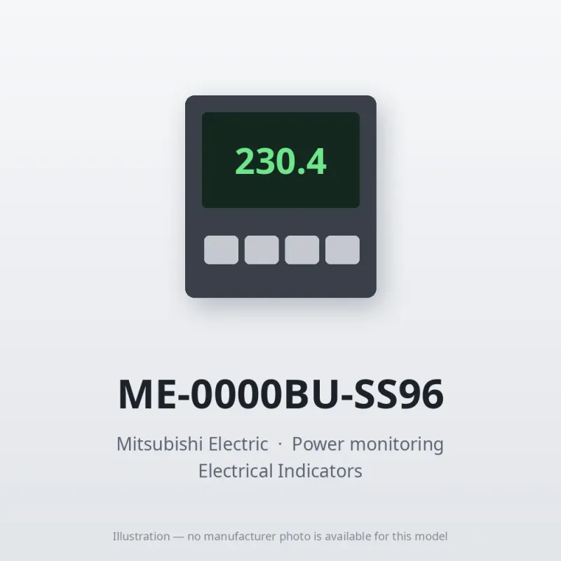 ME-0000BU-SS96 Mitsubishi Power monitoring SD CARD
