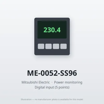 ME-0052-SS96 Mitsubishi Power monitoring Digital output (2 points)
