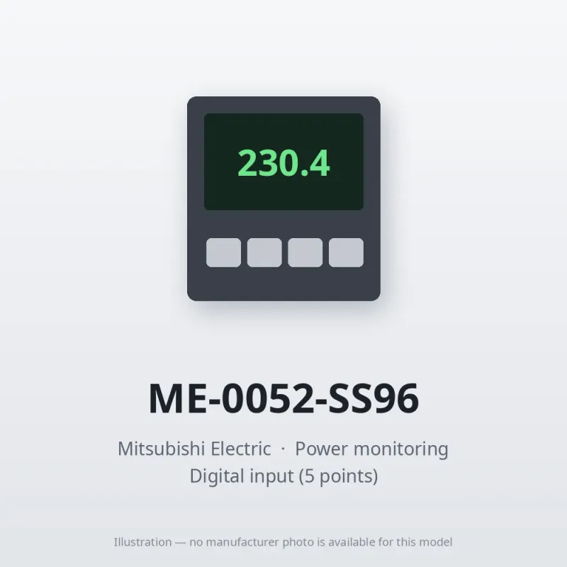 ME-0052-SS96 Mitsubishi Power monitoring Digital output (2 points)