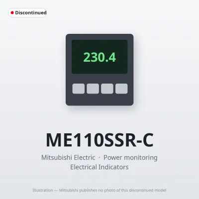 ME110SSR-C Mitsubishi Power monitoring CC-Link