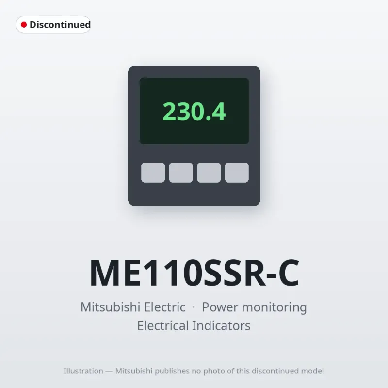 ME110SSR-C Mitsubishi Power monitoring CC-Link