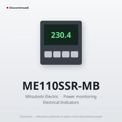 ME110SSR-MB Mitsubishi Power monitoring MODBUS RTU
