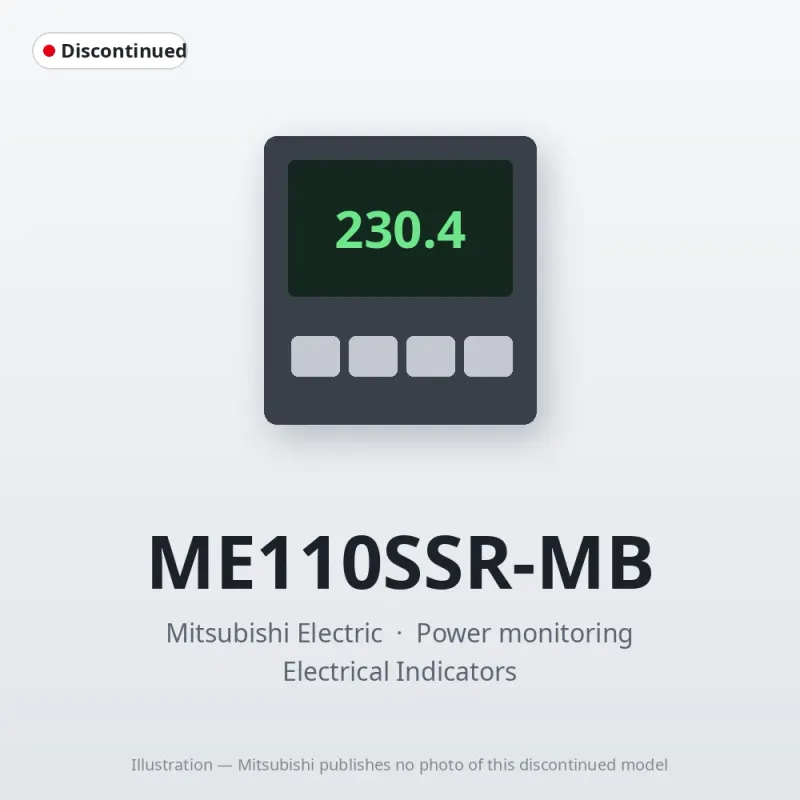 ME110SSR-MB Mitsubishi Power monitoring MODBUS RTU