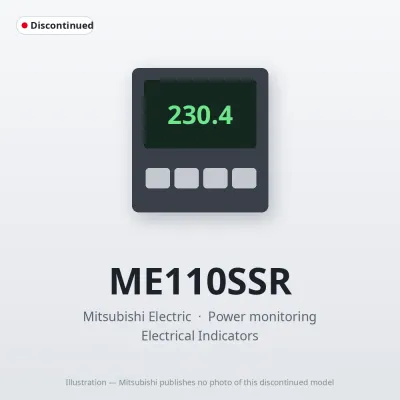 ME110SSR Mitsubishi Power monitoring Meter
