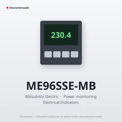 ME96SSE-MB Mitsubishi Power monitoring MODBUS RTU