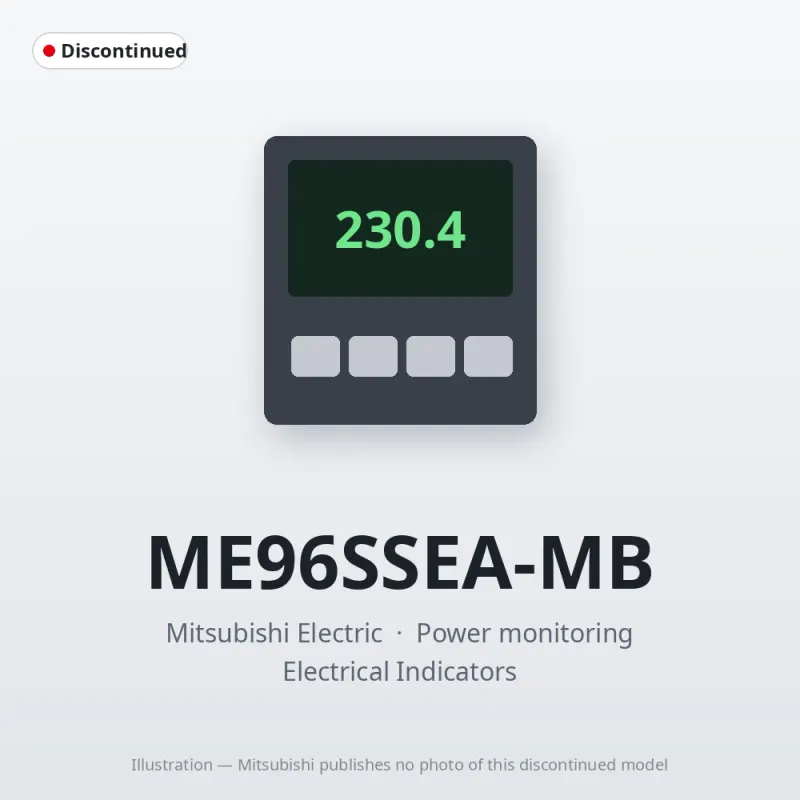 ME96SSEA-MB Mitsubishi Power monitoring MODBUS RTU