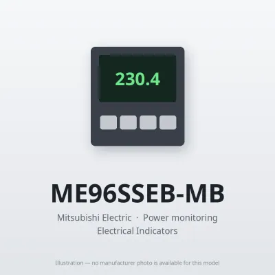 ME96SSEB-MB Mitsubishi Power monitoring MODBUS RTU