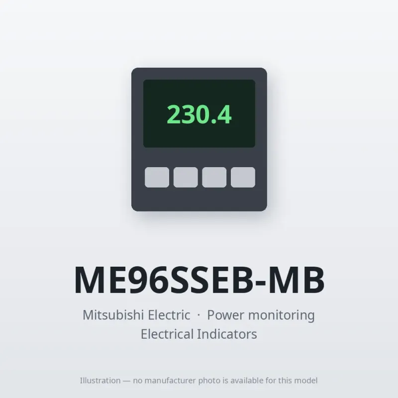 ME96SSEB-MB Mitsubishi Power monitoring MODBUS RTU