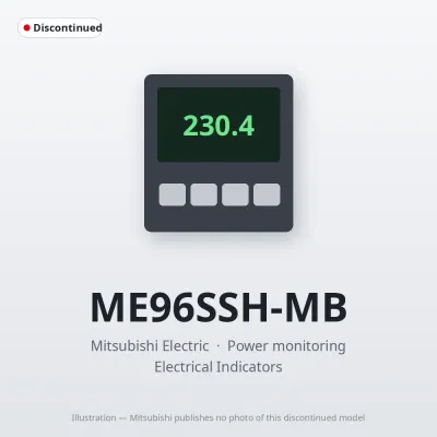 ME96SSH-MB Mitsubishi Power monitoring MODBUS RTU