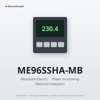 ME96SSHA-MB Mitsubishi Power monitoring MODBUS RTU