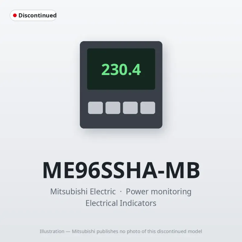 ME96SSHA-MB Mitsubishi Power monitoring MODBUS RTU