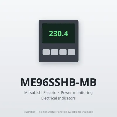 ME96SSHB-MB Mitsubishi Power monitoring MODBUS RTU