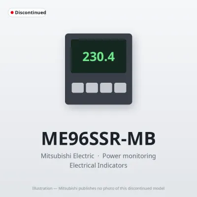 ME96SSR-MB Mitsubishi Power monitoring MODBUS RTU
