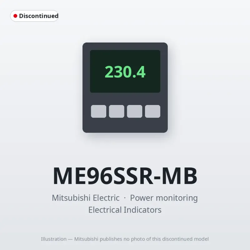 ME96SSR-MB Mitsubishi Power monitoring MODBUS RTU