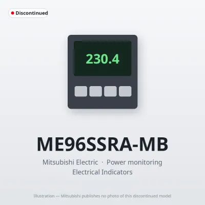 ME96SSRA-MB Mitsubishi Power monitoring MODBUS RTU