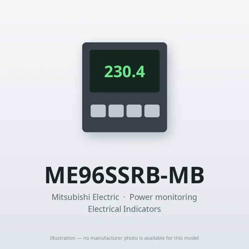 ME96SSRB-MB Mitsubishi Power monitoring MODBUS RTU